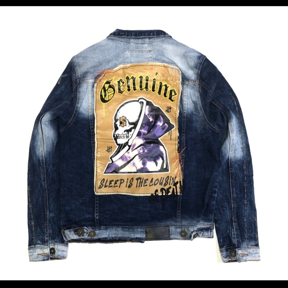 Genuine Sleep Denim Jacket

Color: Indigo

Style GN1422